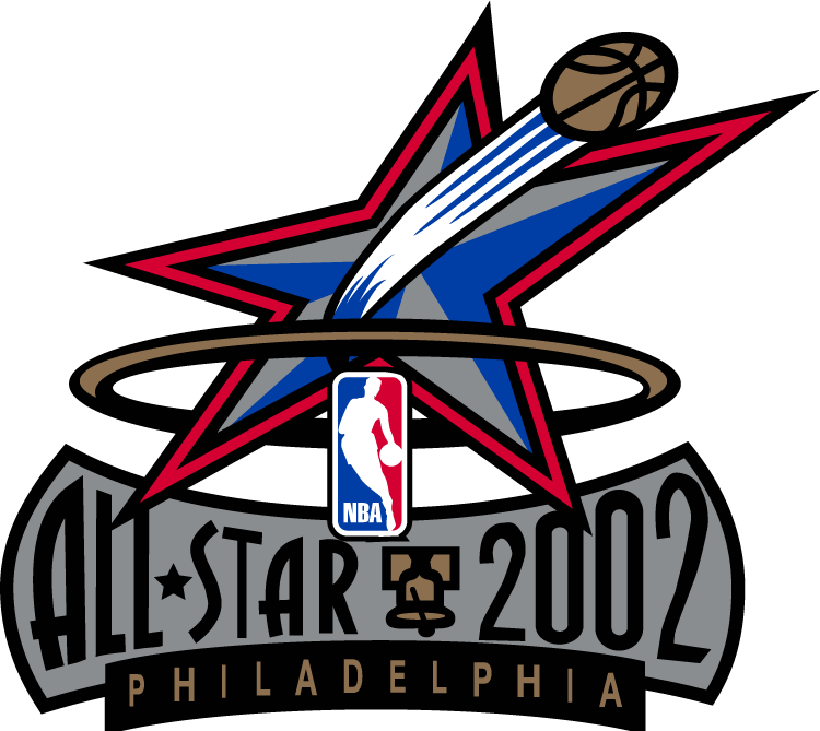 NBA All-Star Game 2002 Primary Logo t shirts iron on transfers NBA All-Star Game 2002 Primary Logo t shirts iron on transfers
